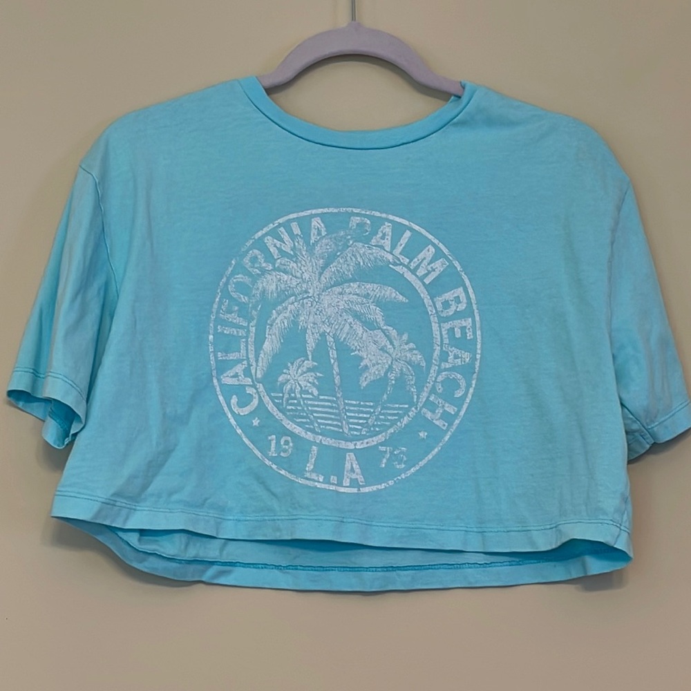 Garage cropped T-shirt